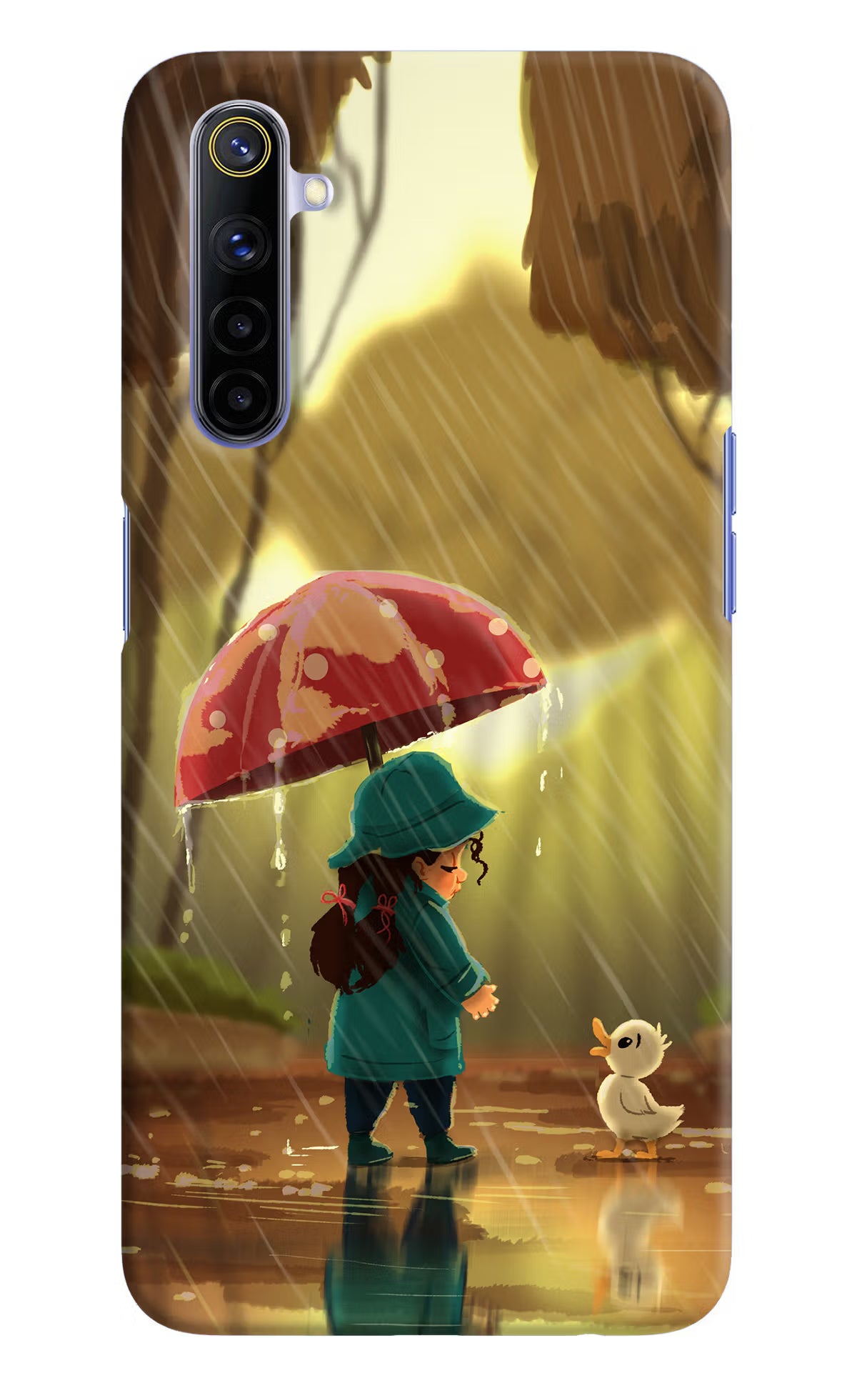 Rainy Day Realme 6/6i Hard Case Back Cover by Casekaro