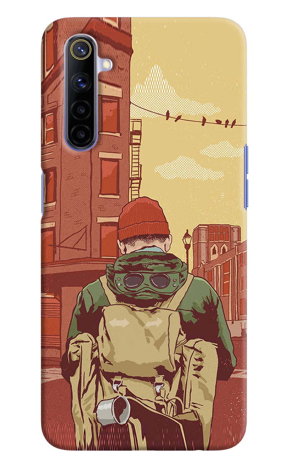 Adventurous Realme 6/6i Hard Case Back Cover by Casekaro