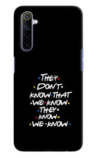 FRIENDS Dialogue Realme 6/6i Hard Case Back Cover by Casekaro