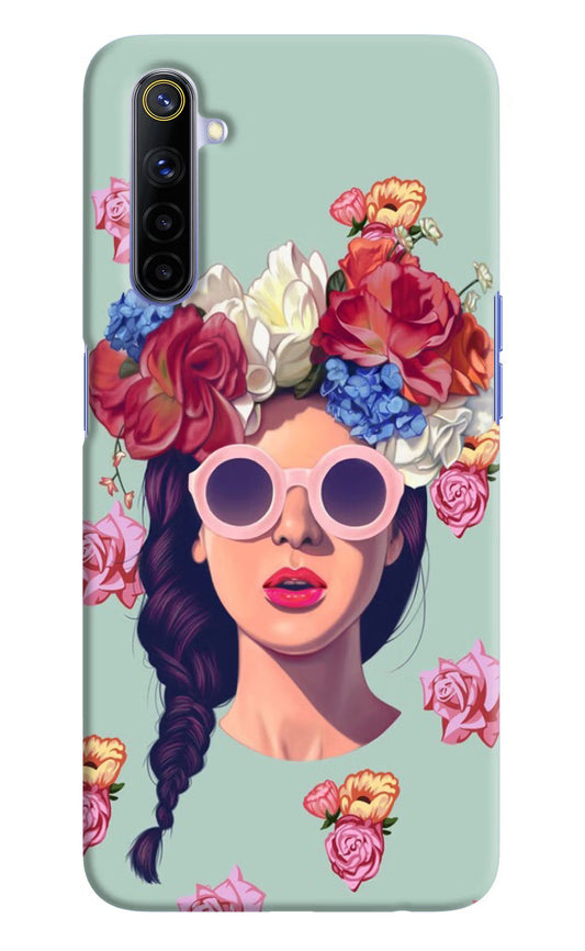 Pretty Girl Realme 6/6i Hard Case Back Cover by Casekaro