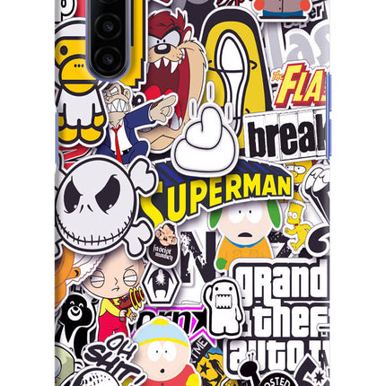Sticker Bomb Realme 6/6i Hard Case Back Cover by Casekaro