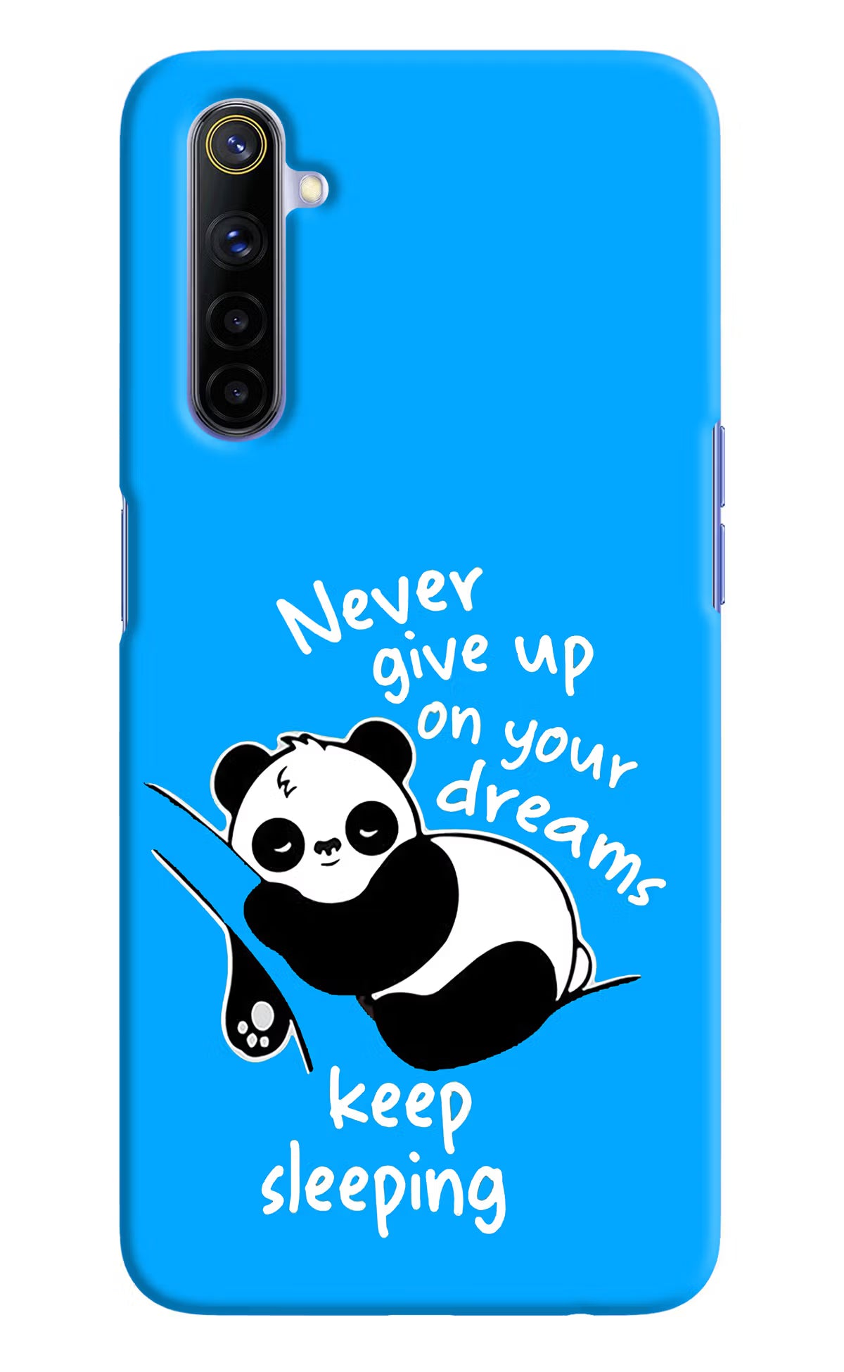 Keep Sleeping Realme 6/6i Hard Case Back Cover by Casekaro
