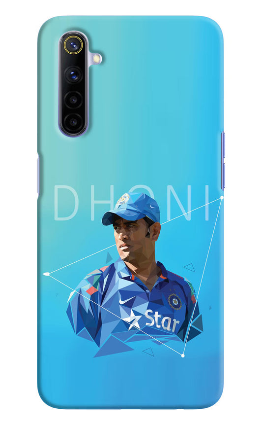 Dhoni Artwork Realme 6/6i Hard Case Back Cover by Casekaro