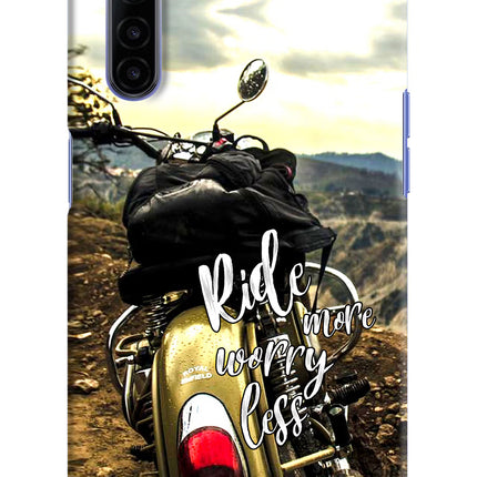 Ride More Worry Less Realme 6/6i Hard Case Back Cover by Casekaro