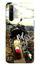 Ride More Worry Less Realme 6/6i Hard Case Back Cover by Casekaro
