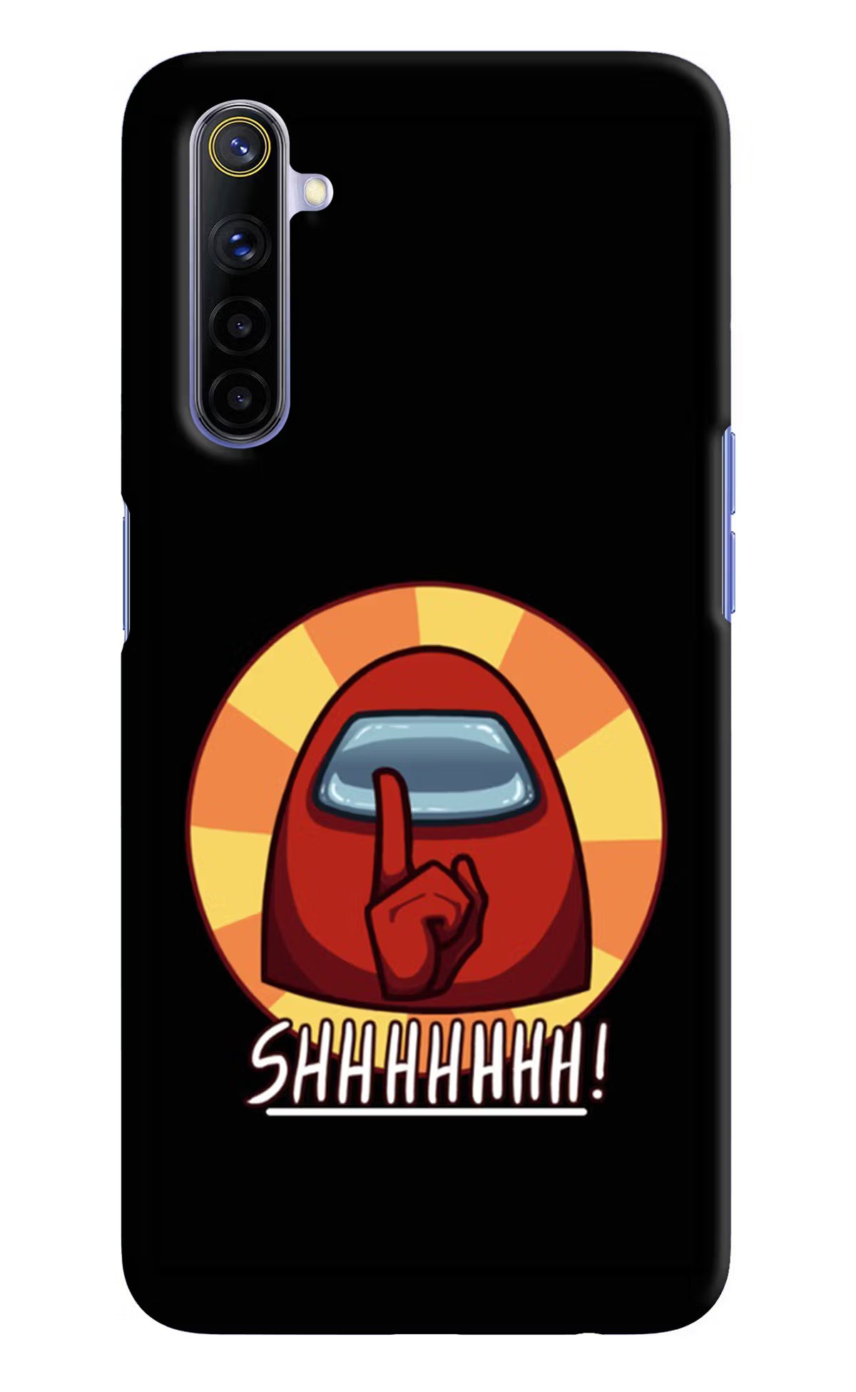 Among Us Shhh! Realme 6/6i Hard Case Back Cover by Casekaro