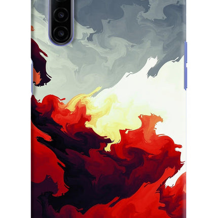 Fire Cloud Realme 6/6i Hard Case Back Cover by Casekaro