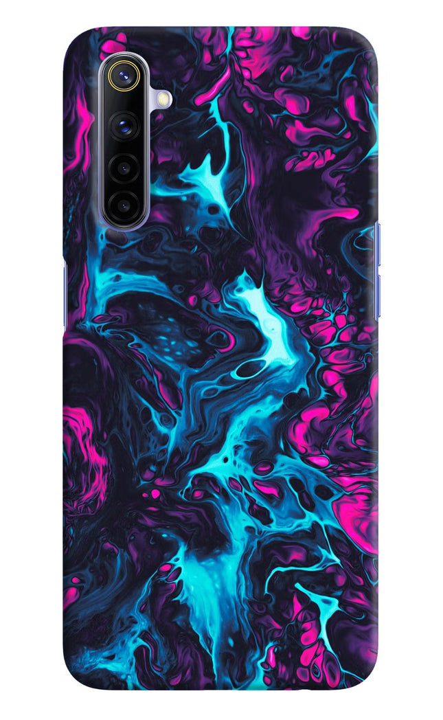 Abstract Realme 6/6i Hard Case Back Cover by Casekaro