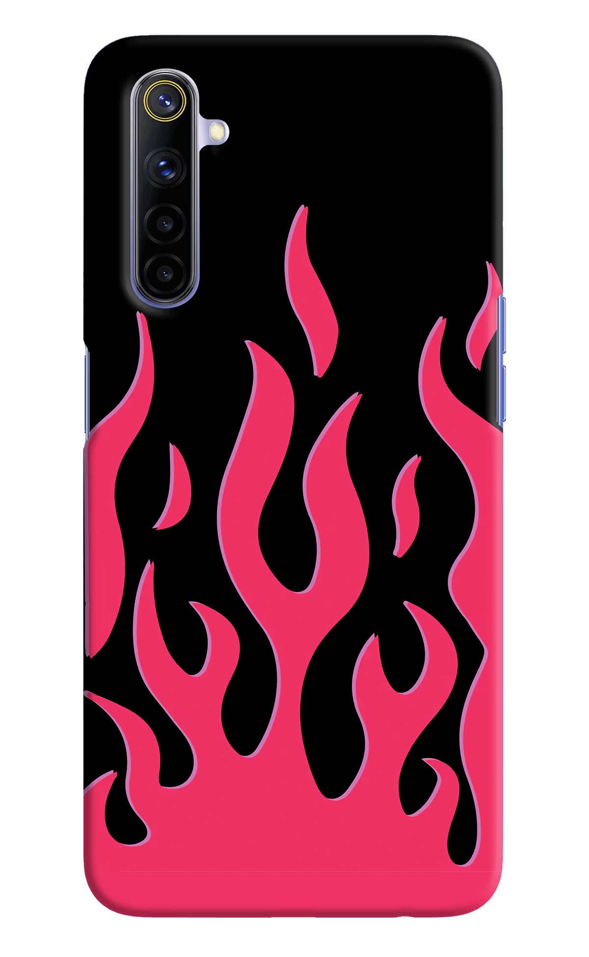 Fire Flames Realme 6/6i Hard Case Back Cover by Casekaro