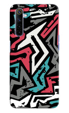 Geometric Graffiti Realme 6/6i Hard Case Back Cover by Casekaro