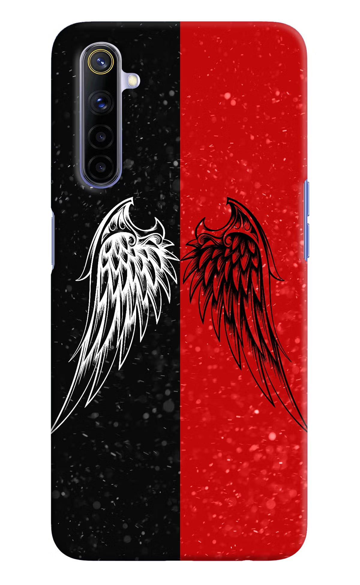 Wings Realme 6/6i Hard Case Back Cover by Casekaro