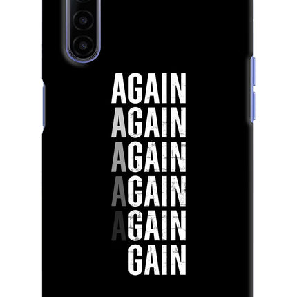 Again Again Gain Realme 6/6i Hard Case Back Cover by Casekaro