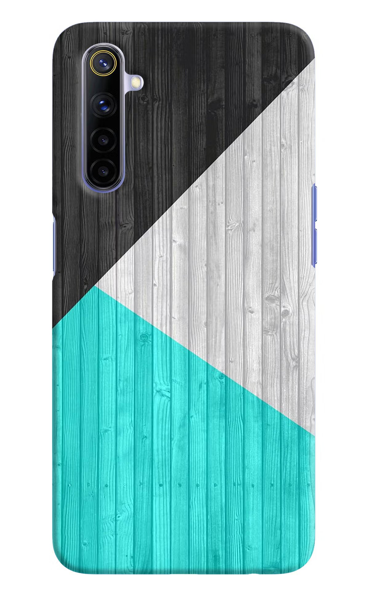 Wooden Abstract Realme 6/6i Hard Case Back Cover by Casekaro