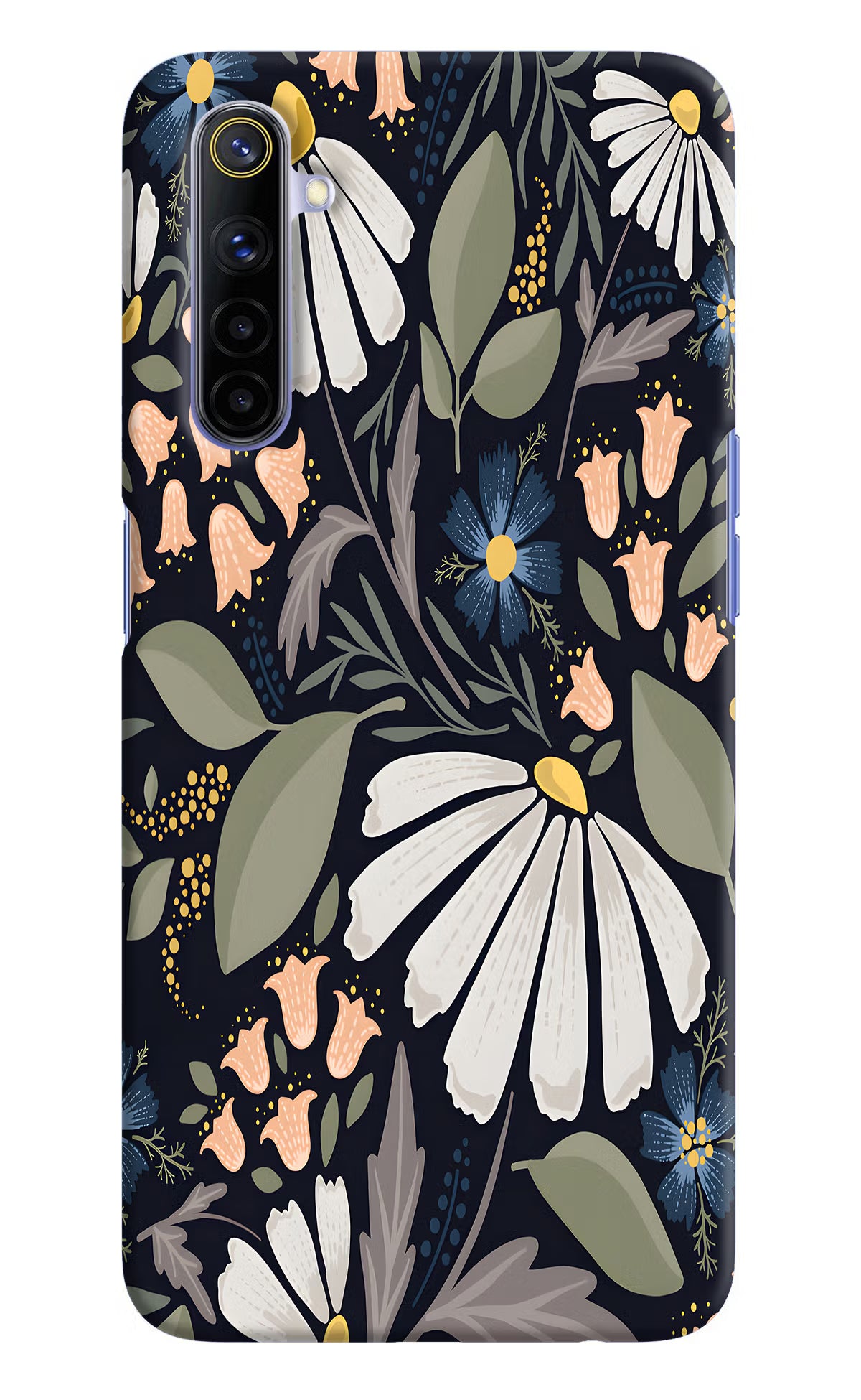 Flowers Art Realme 6/6i Hard Case Back Cover by Casekaro