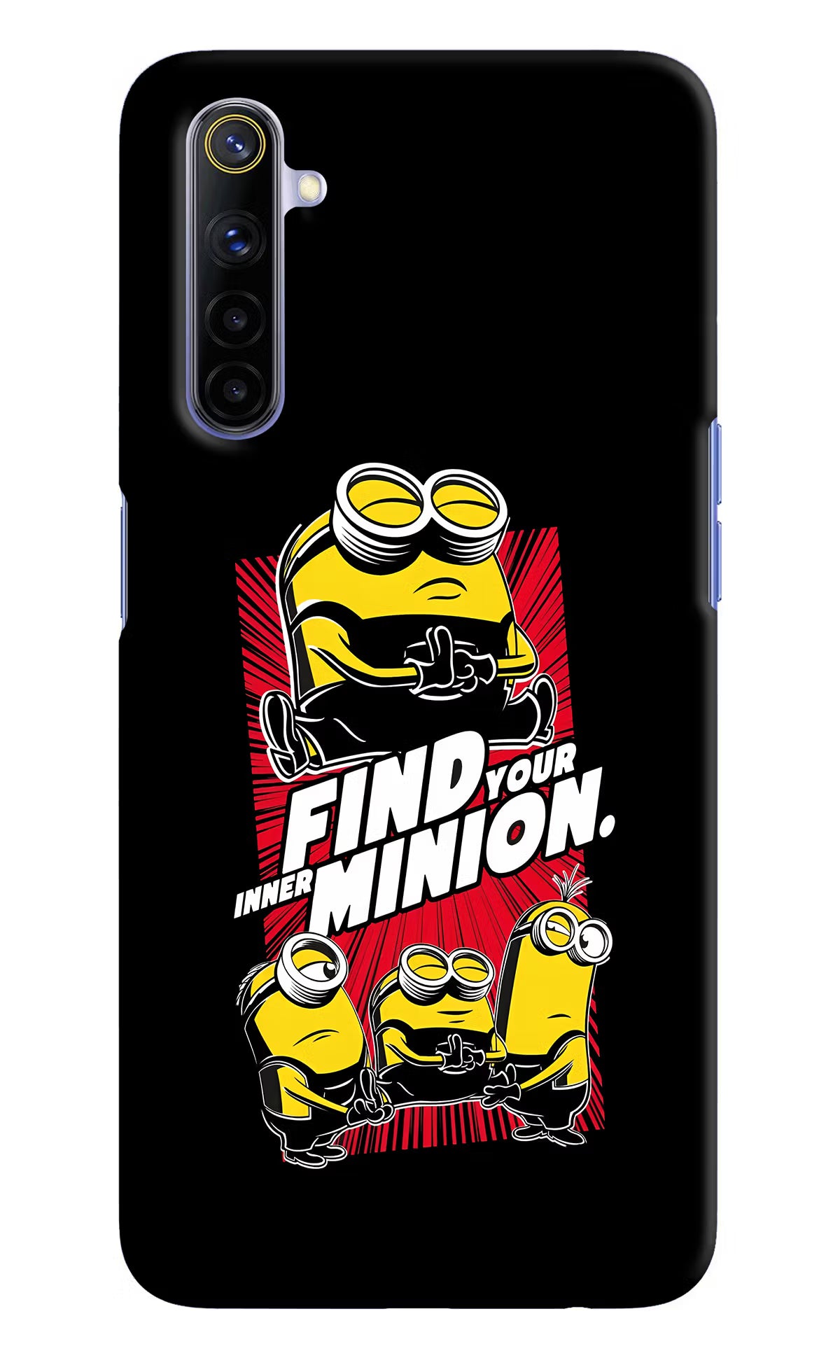 Find your inner Minion Realme 6/6i Hard Case Back Cover by Casekaro
