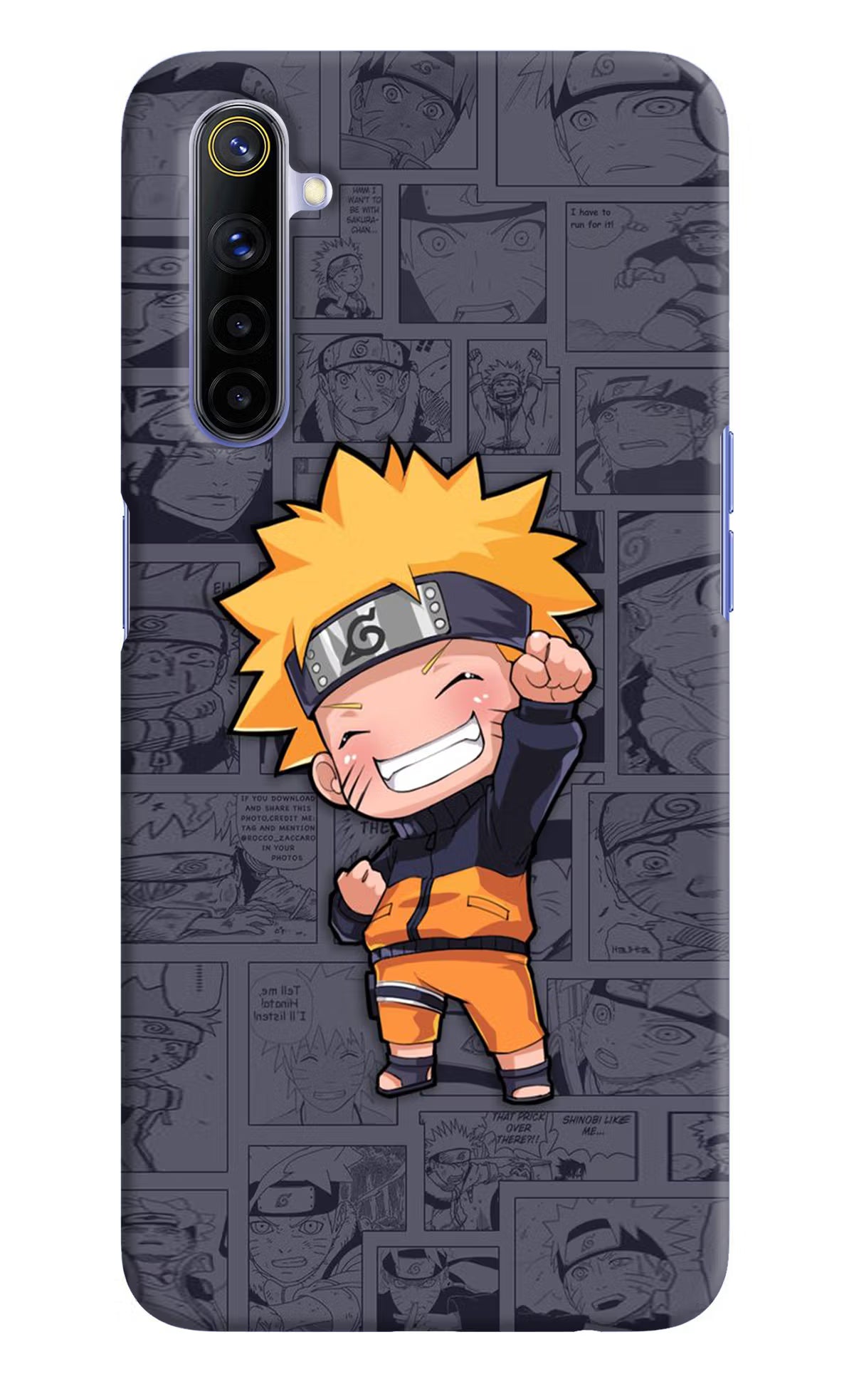Chota Naruto Realme 6/6i Hard Case Back Cover by Casekaro