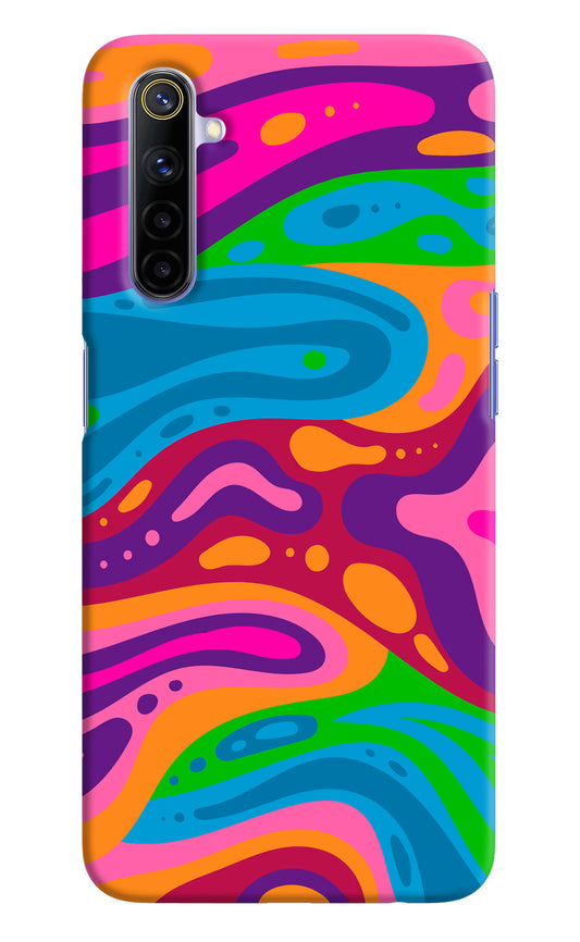 Trippy Pattern Realme 6/6i Hard Case Back Cover by Casekaro