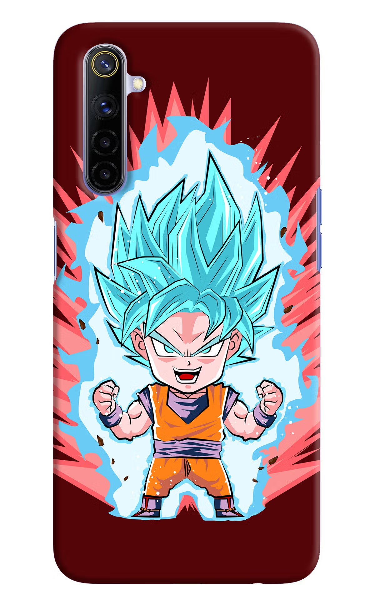 Goku Little Realme 6/6i Hard Case Back Cover by Casekaro