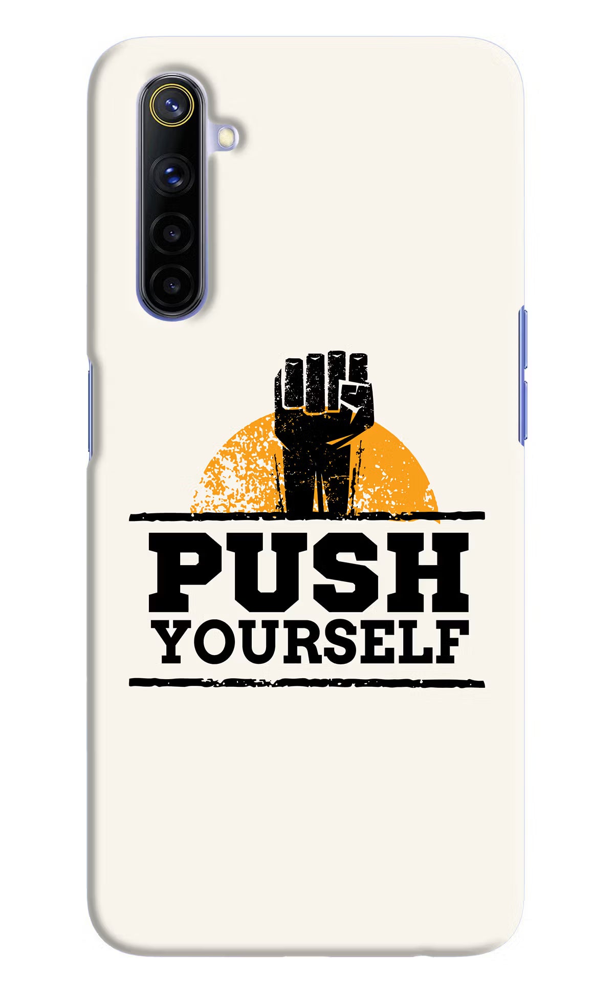 Push Yourself Realme 6/6i Hard Case Back Cover by Casekaro