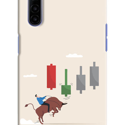 Bull Trading Momentum Realme 6/6i Hard Case Back Cover by Casekaro