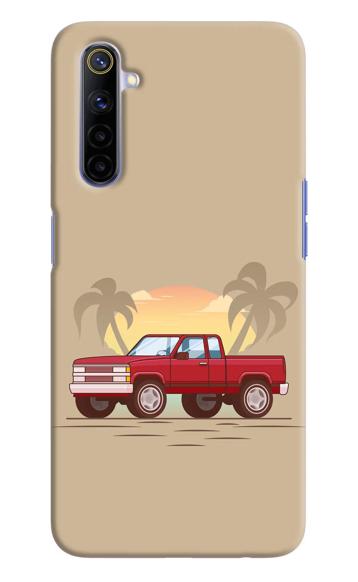 Desert Classic Drive Realme 6/6i Hard Case Back Cover by Casekaro