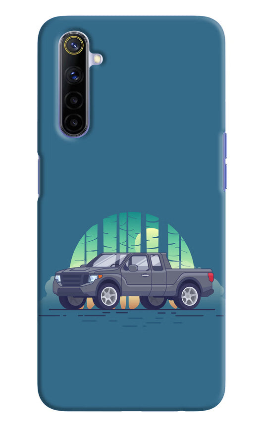Retro Garage Vibe Realme 6/6i Hard Case Back Cover by Casekaro