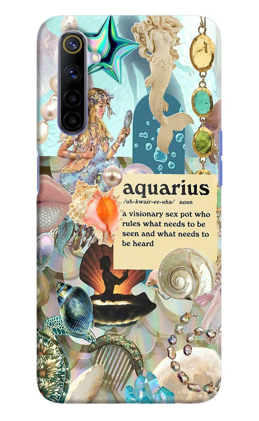 Aquarius Zodiac Realme 6/6i Hard Case Back Cover by Casekaro