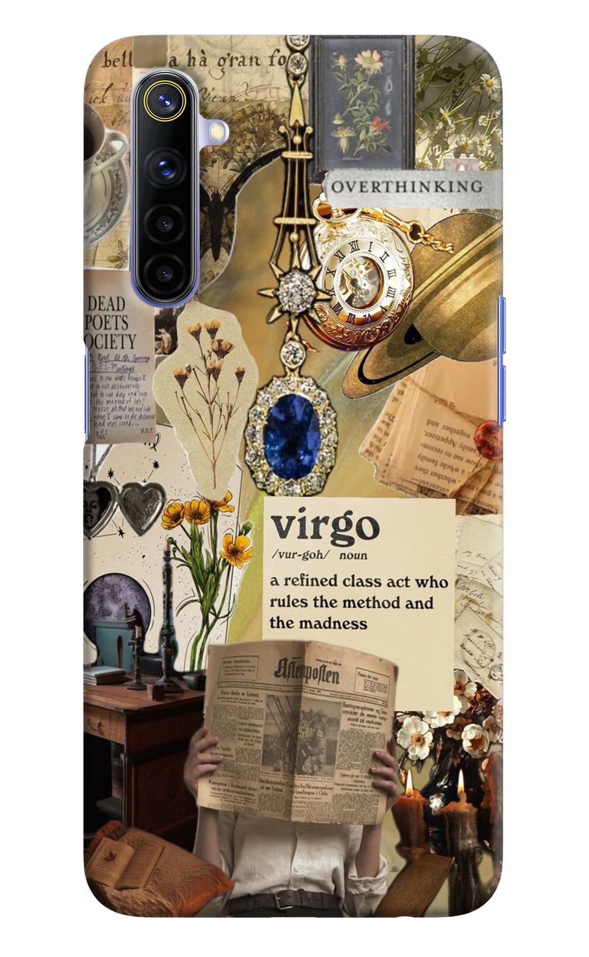 Virgo Zodiac Realme 6/6i Hard Case Back Cover by Casekaro