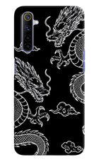 Twin Dragons Realme 6/6i Hard Case Back Cover by Casekaro