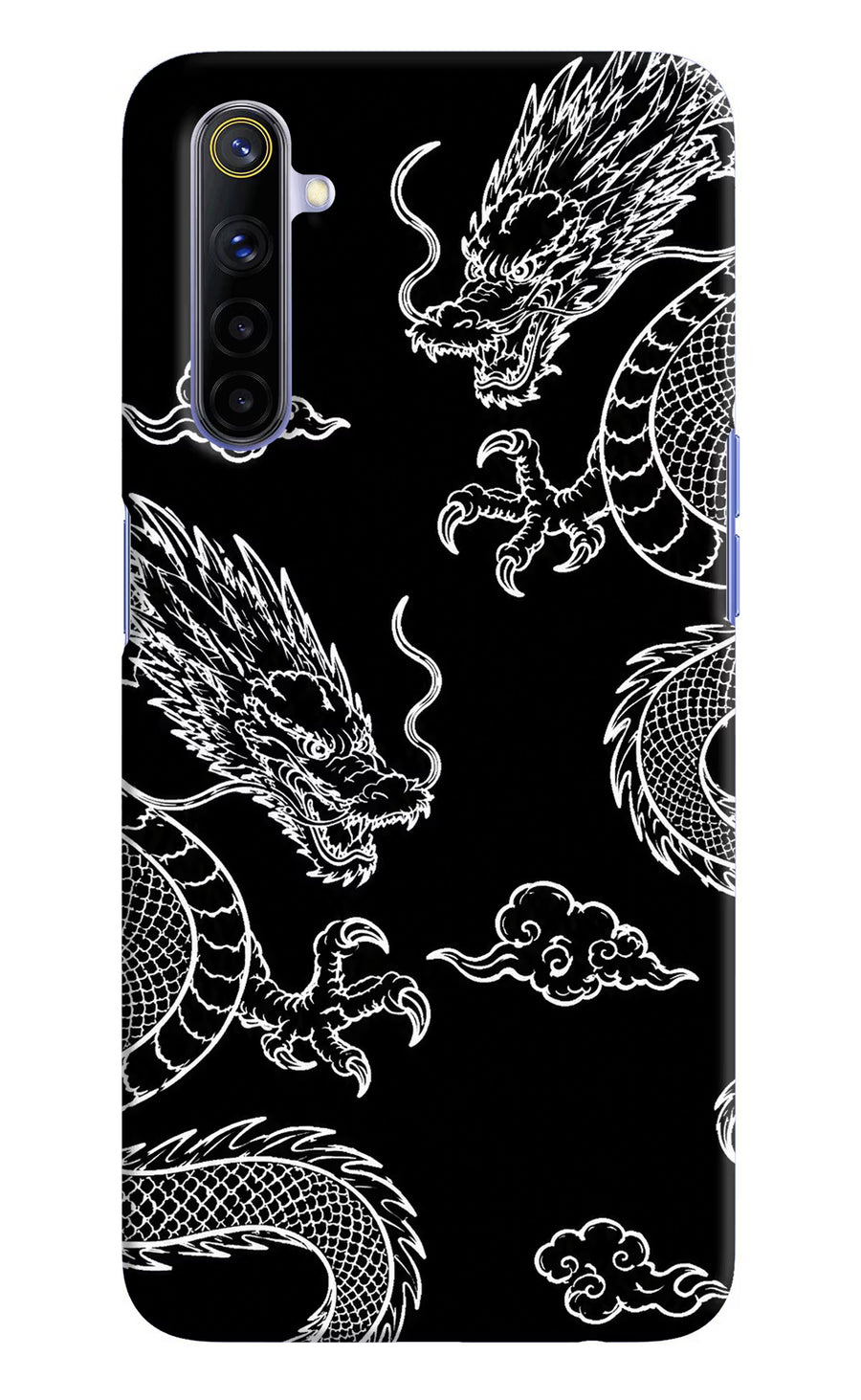 Twin Dragons Realme 6/6i Back Cover, Hard case