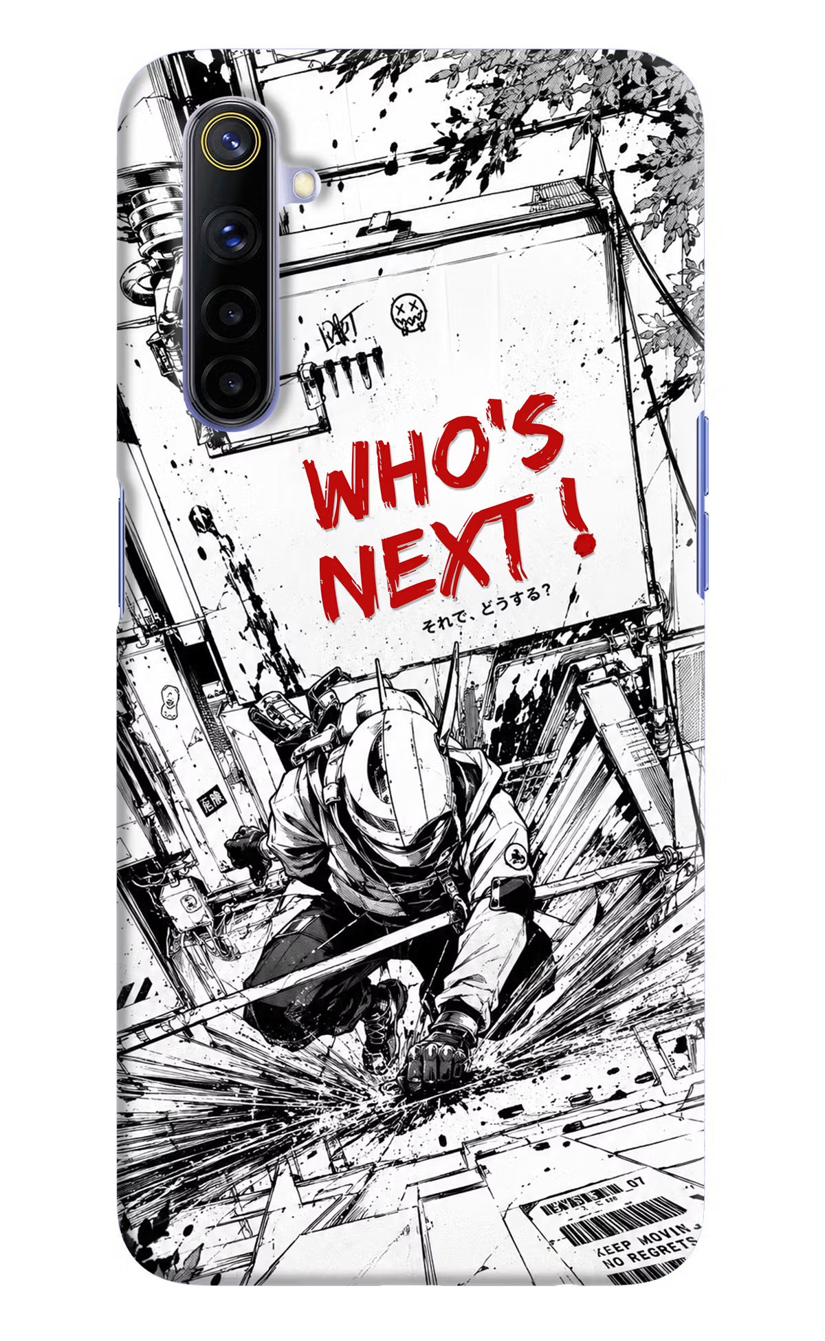 Who's Next Realme 6/6i Hard Case Back Cover by Casekaro