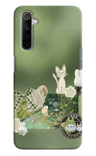Aesthetic anime Realme 6/6i Hard Case Back Cover by Casekaro