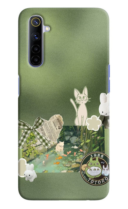 Aesthetic anime Realme 6/6i Back Cover