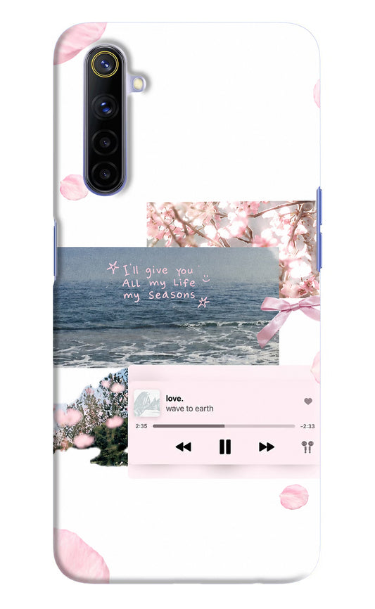 Wave to earth Realme 6/6i Back Cover