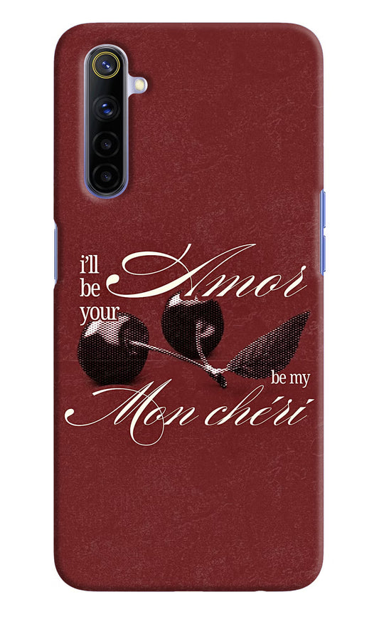 Velvet Cherry Realme 6/6i Back Cover