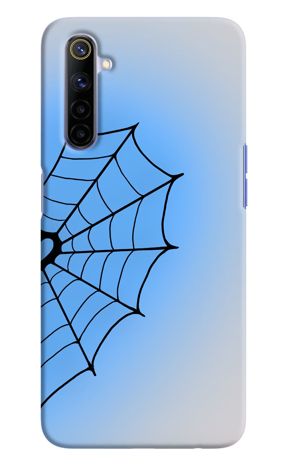 Blue Web Realme 6/6i Back Cover