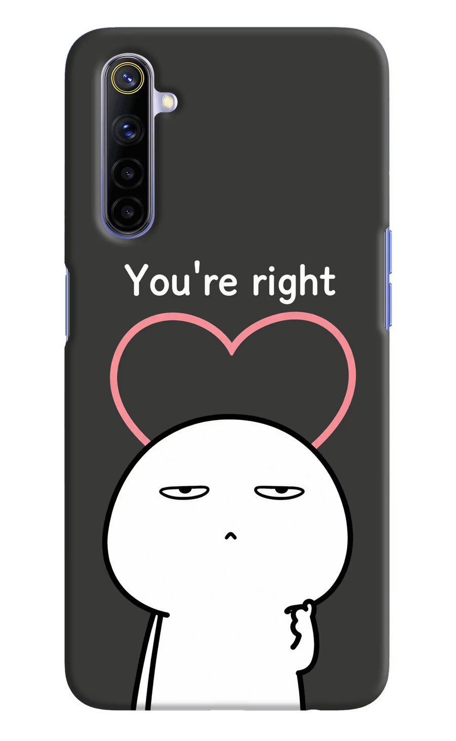 You're Right Realme 6/6i Back Cover, Hard case