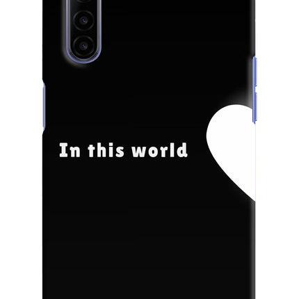 This World Realme 6/6i Hard Case Back Cover by Casekaro