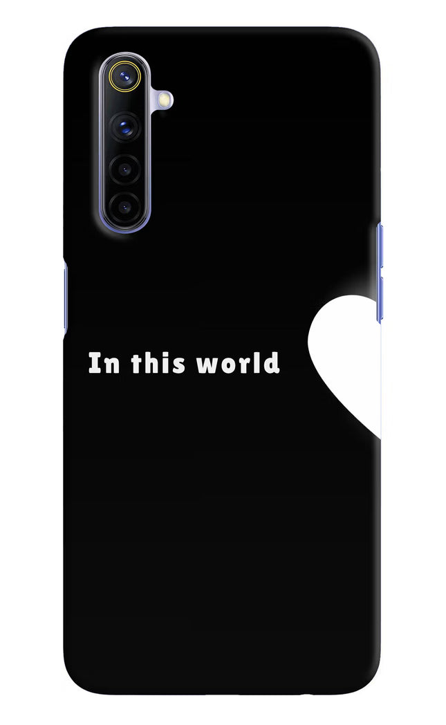 This World Realme 6/6i Hard Case Back Cover by Casekaro