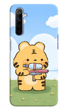 Tiger Treat Realme 6/6i Hard Case Back Cover by Casekaro
