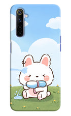 Bunny Treat Realme 6/6i Hard Case Back Cover by Casekaro