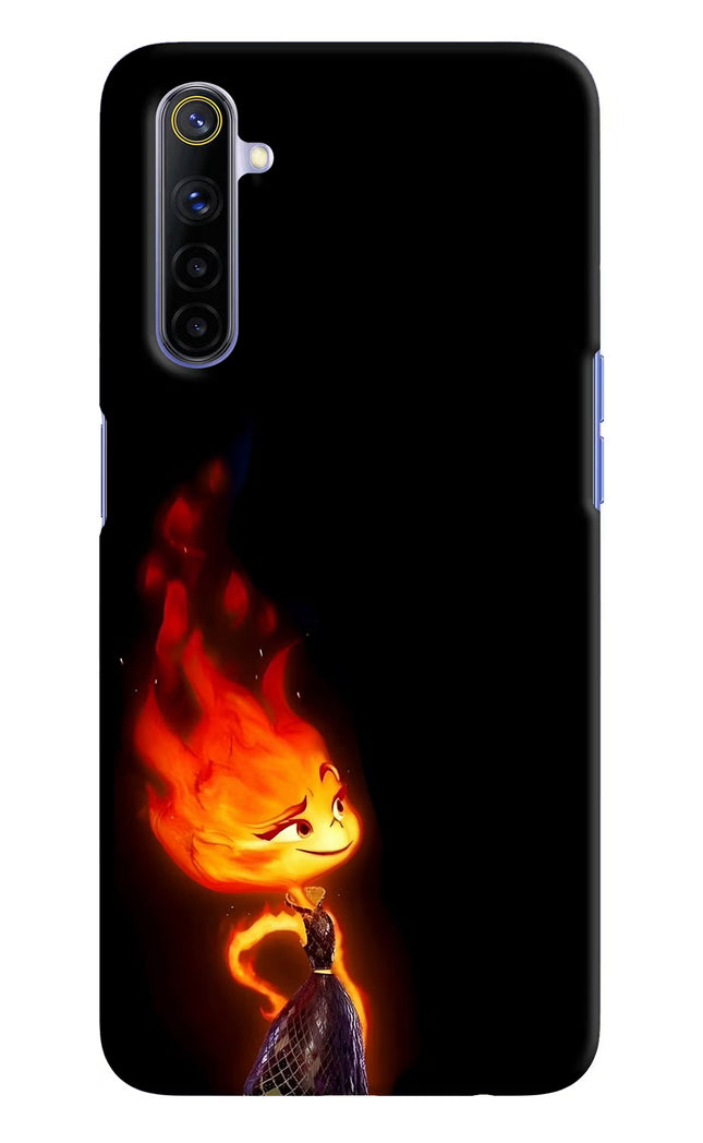 Ember Flame Realme 6/6i Hard Case Back Cover by Casekaro