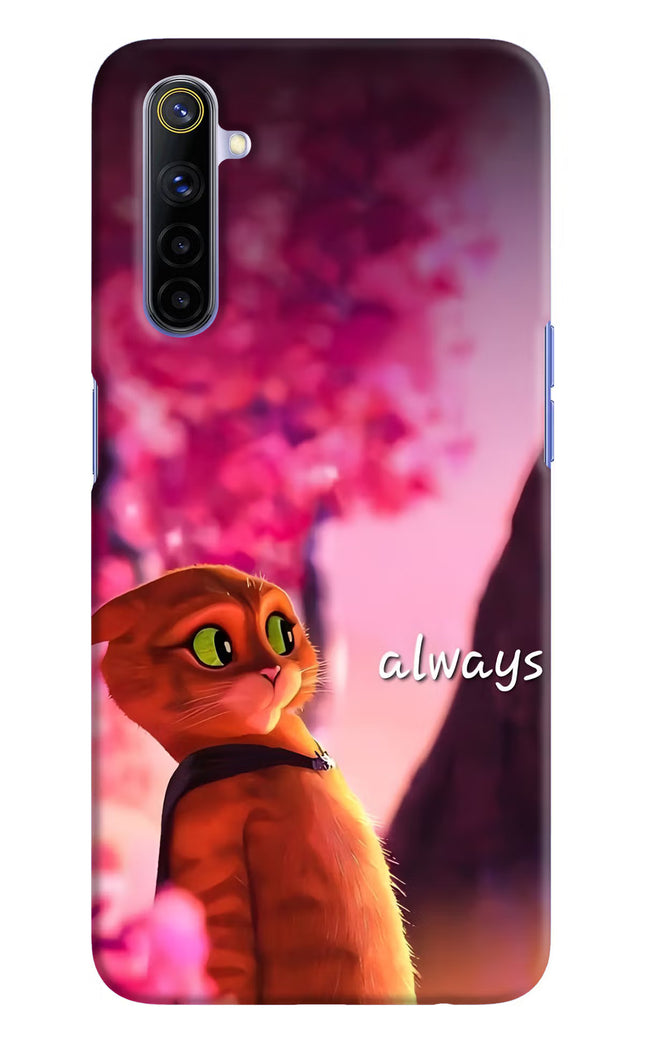 Always Cat Realme 6/6i Hard Case Back Cover by Casekaro