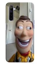 Side Eye Woody Realme 6/6i Hard Case Back Cover by Casekaro