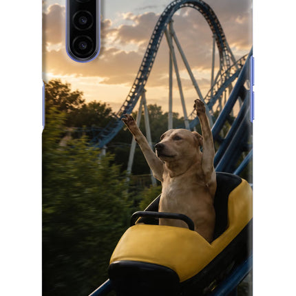 Rollercoaster Dog Realme 6/6i Hard Case Back Cover by Casekaro