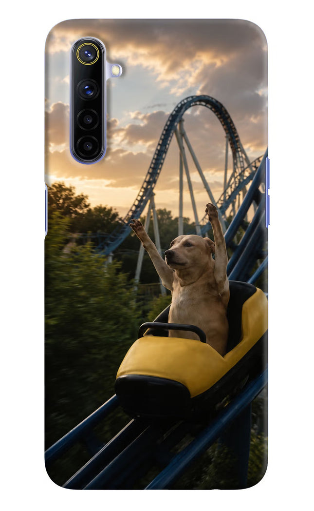 Rollercoaster Dog Realme 6/6i Hard Case Back Cover by Casekaro