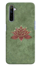 Lotus Grace Realme 6/6i Hard Case Back Cover by Casekaro