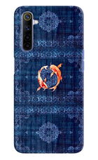 Koi Blue Realme 6/6i Hard Case Back Cover by Casekaro
