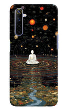Space Monk Realme 6/6i Hard Case Back Cover by Casekaro