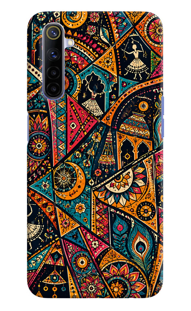 Folk Print Realme 6/6i Hard Case Back Cover by Casekaro